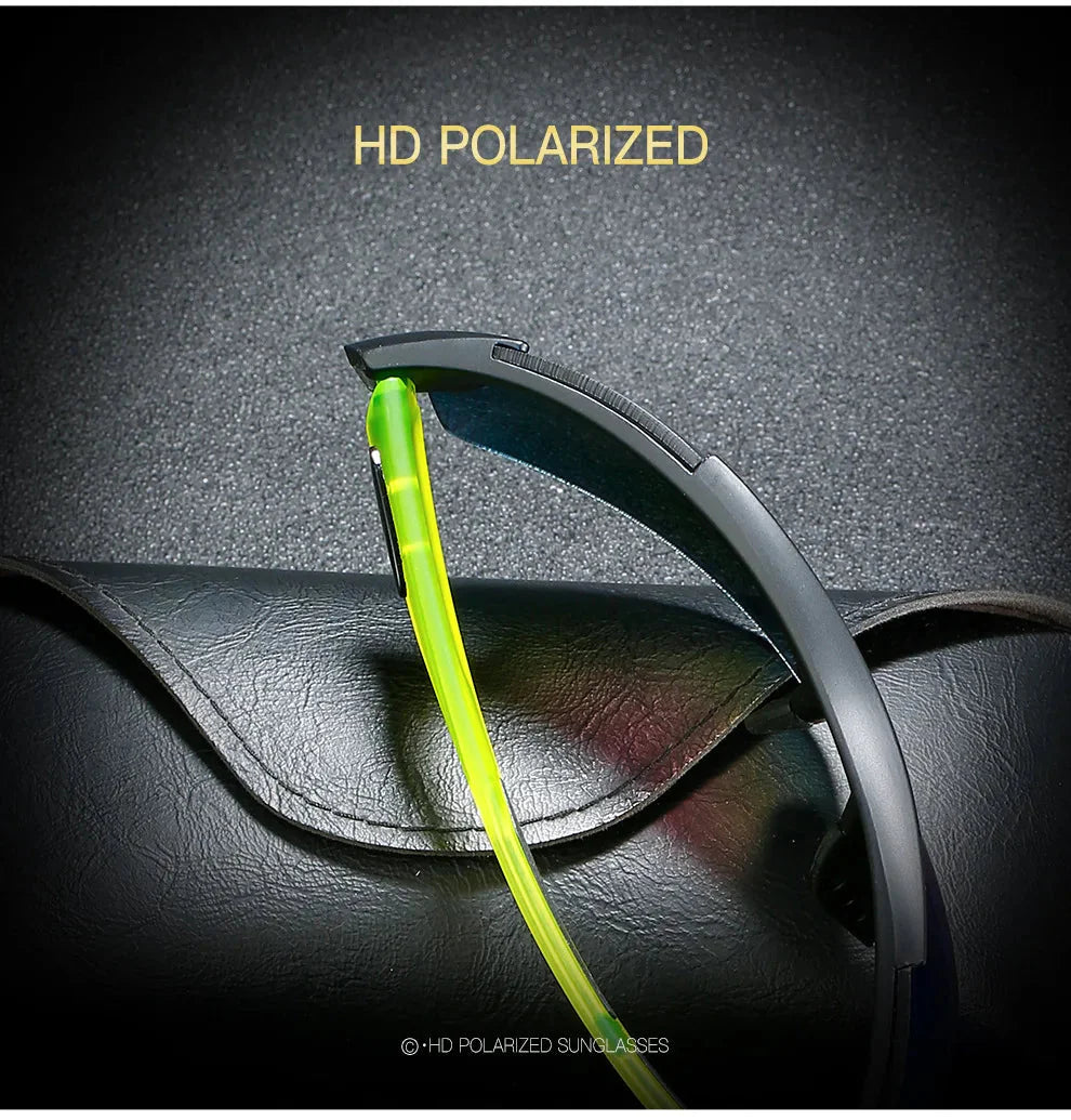 Men Sports Sunglasses Riding Mirror Wind Frameless Glasses Driving Dazzle Colour Outdoor Motorcycle Running Fishing Travel