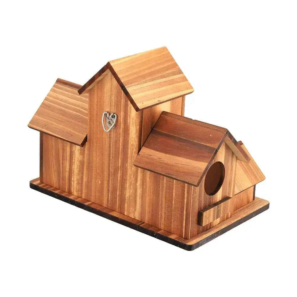 Bird Houses Bird Room Large Bird House for Garden Courtyard Backyard Decor Finch Bluebird Cardinals Handmade Humming 2026 1pcs