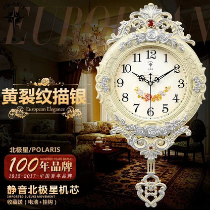 Polaris Light Luxury Home Design 60cm Wall Clock