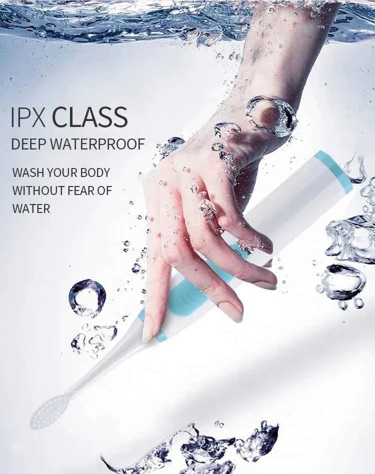 Sonic Electric Toothbrush for Men and Women Adult Household Non Rechargeable Soft Hair IPX6 Waterproof