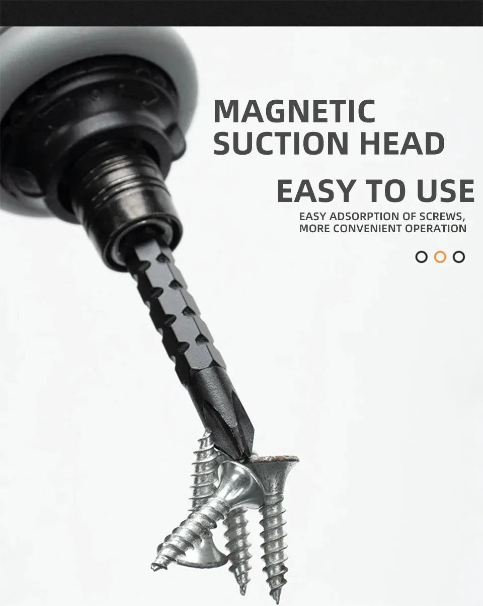 Mini Ratchet Precision Screwdriver Magnetic 13 In 1 Telescopic Labor-Saving Hand Tool Phillips Slotted Dual-purpose Head