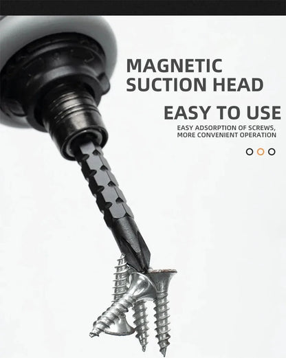 Mini Ratchet Precision Screwdriver Magnetic 13 In 1 Telescopic Labor-Saving Hand Tool Phillips Slotted Dual-purpose Head