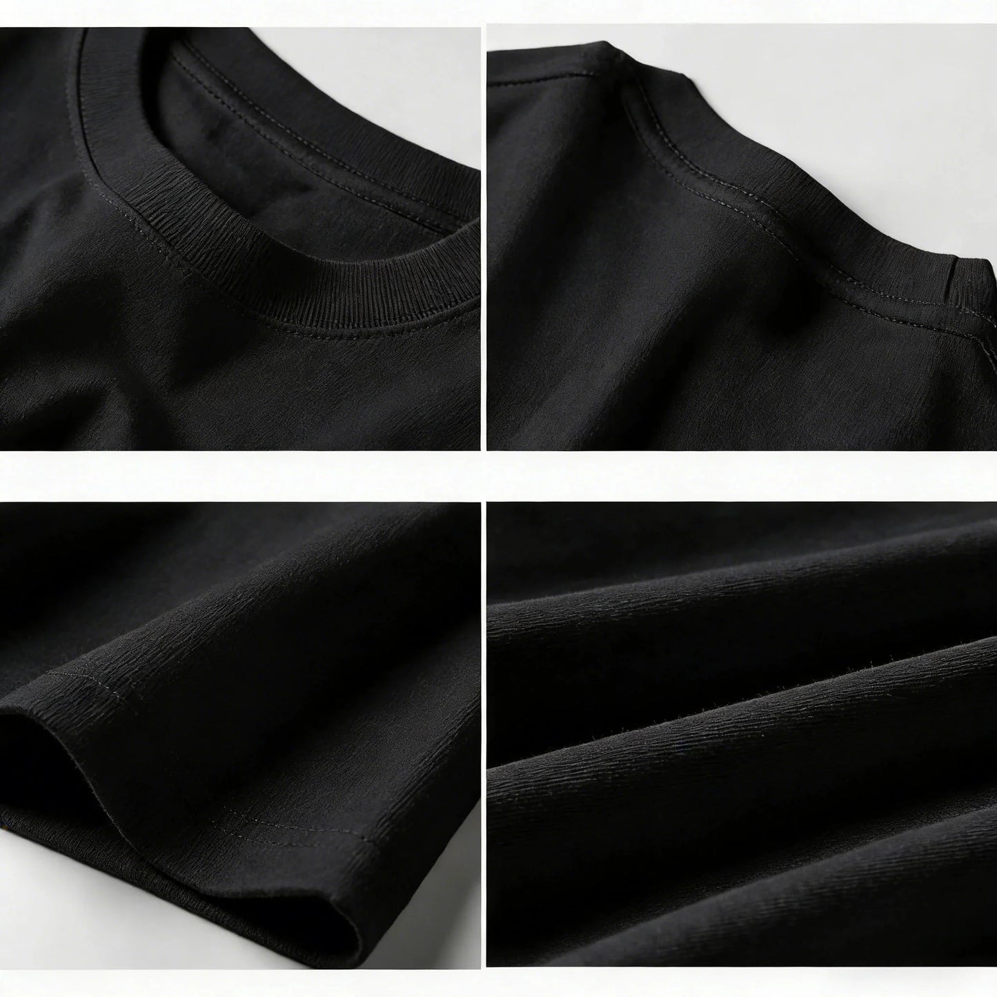 Summer Men's and Women's High-end Cotton Short-sleeved T-shirts - Fashionable and Trendy American Streetwear Best-selling Shirts