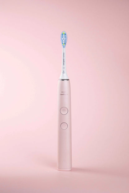 Philips Electric toothbrush Sonicare DiamondClean 9000 HX9912, Bluetooth enabled,Equipped with one W2 and one C3 brush head