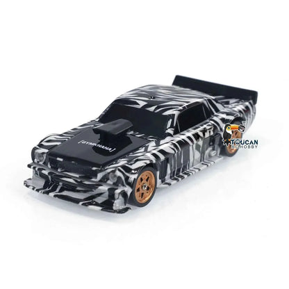 RTR RC Dift Race Car 1/43 Scale 4WD Gyro Four-wheel Drive Radio Control High Speed Model 2.4G Racing Drifting Cars Gifts Toys