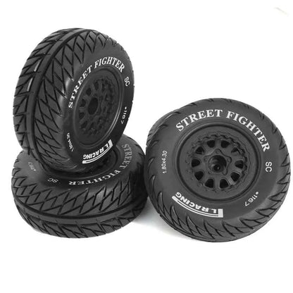 Rc Tires Truck Wheels And Tires For 1/10 RC Off-Road Vehicles