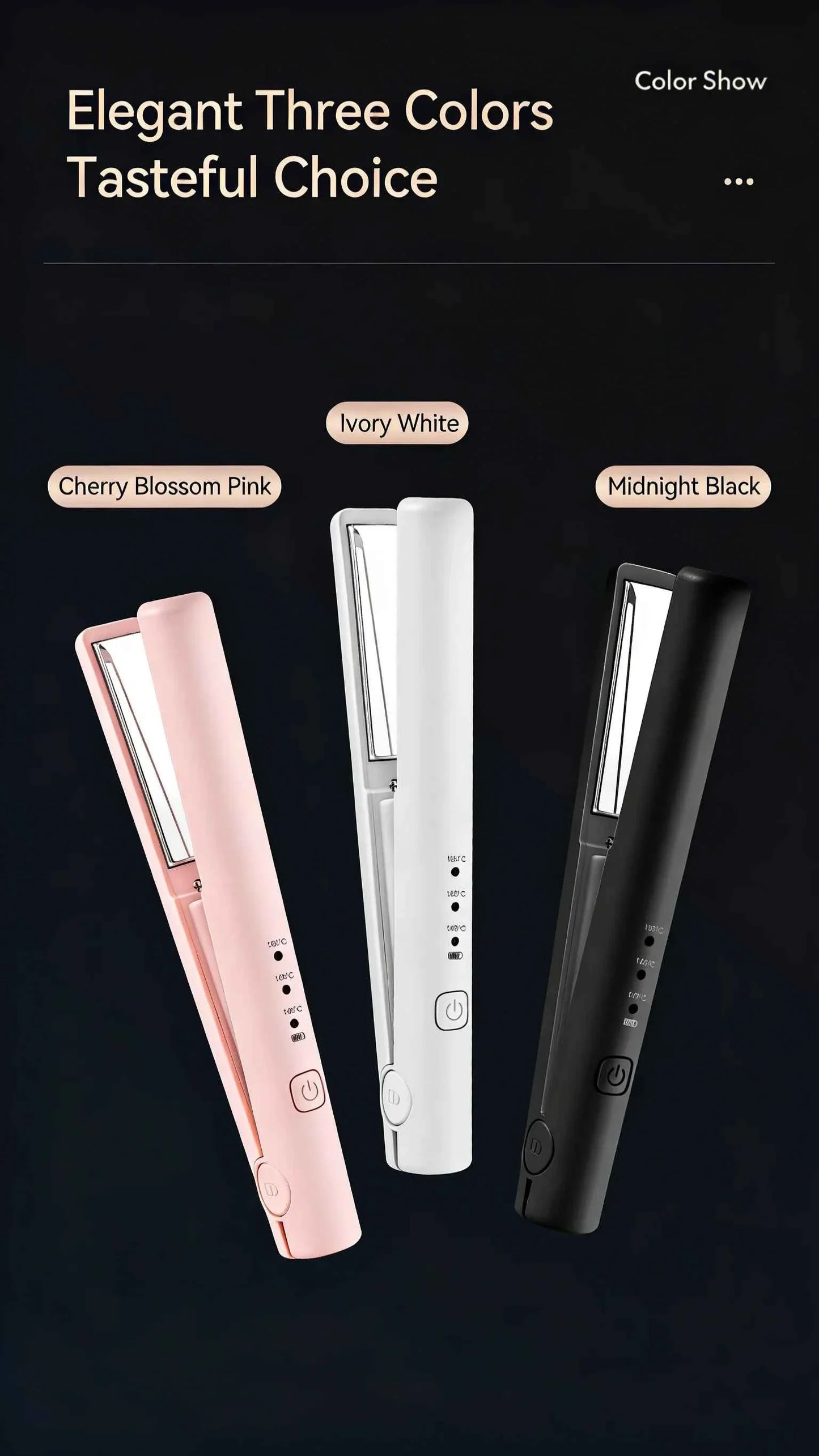 Hair Straightener Curling Iron Curler Rotating Hair Dryer Brush Tymo Styling Tool Beauty Salon Supplie Mini Crimping Hair Iron