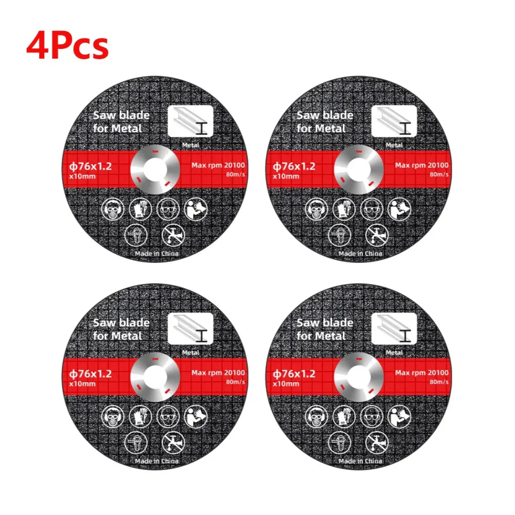 1-30PCS 76mm Metal Cutting Discs Sanding Grinding Cut Off Circle Wheels Saw Blades Discs for Electric Angle Grinder Accessories