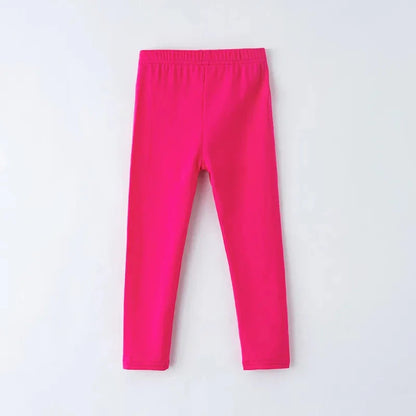 Girls' Leggings For Spring And Summer Suitable For Wearing Outside. They Are Thin-Style, Slim-fitting long Trousers For Childre