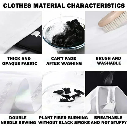 Summer New Letter-printed Short-sleeved T-shirts for Men and Women, Casual Loose Pure Cotton Couple Tops with Half Sleeves