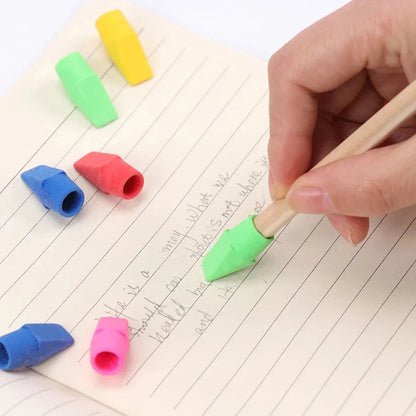 Supplies School Supplies Assorted Colors Painting Student Pencil Eraser Toppers Eraser Caps Pencil Top Erasers Pencil Erasers
