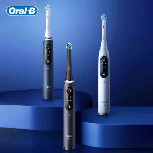 Oral B Io Series 7 Smart Electric Toothbrush with Pressure Sensor 2 Minutes Timer Smart Clean Teeth Adult Teeth Brush