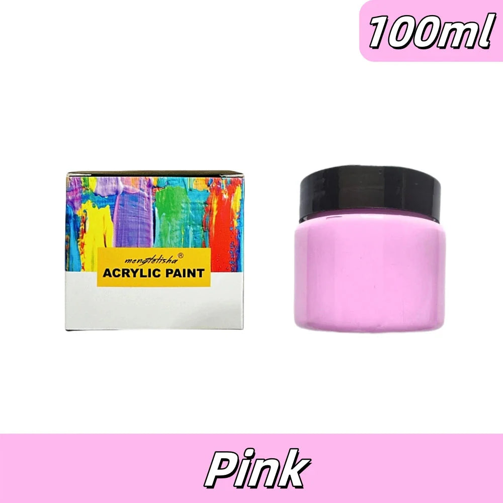 Acrylic Paint Professional Grade Painting Pigments Art Painting Waterproof Pigment Handicraft CreationIndoor Outdoor Creation