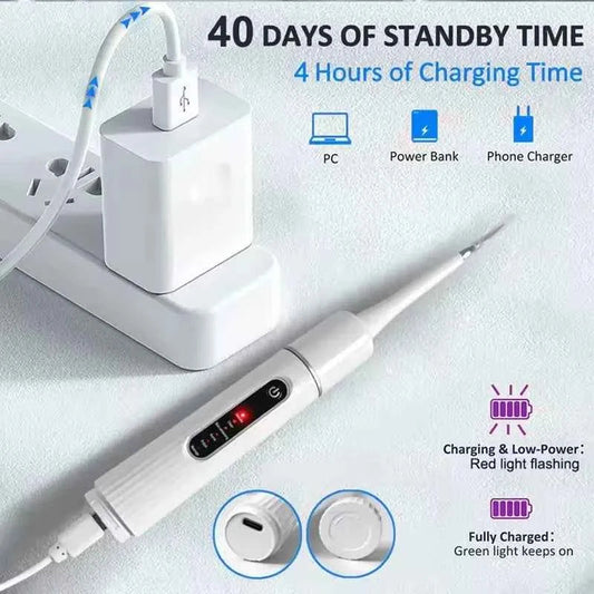Sonic Electric Teeth Cleaner Dental Calculus Remover Whitening Waterproof Tartar Oral Care Sonic Toothbrush