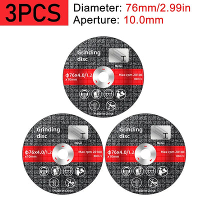 1-20PCS 76mm Saw Blade Electric Grinding Cutting Disc Rotary Tool Metal Cutter Power Wood Cutting Electric Grinder Accessories
