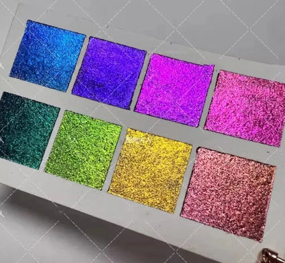 30 Color Conventional Color-changing Pearlescent Pigment Hand-painted Water Color Creation Calligraphy Painting Art Pigment