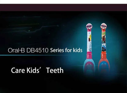 Oral B Kid Electric Toothbrush Car Design Toothbrush for Kid Soft Bristle Gentle Clean Teeth with Replacement Refills Waterpoof