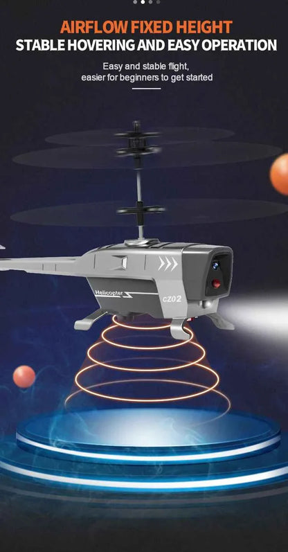 Rc Helicopter 3.5Ch 2.5Ch Rc Plane 2.4G Rc Helicopters for Adults Obstacle Avoidance Electric Airplane Induction Flying Toys