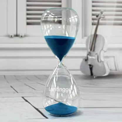 5/15/30/60 Mins Hour Glass Sand Watch Timer Sand Clock Household Items Hourglass Sand Timer Large Home Office Decor Shower