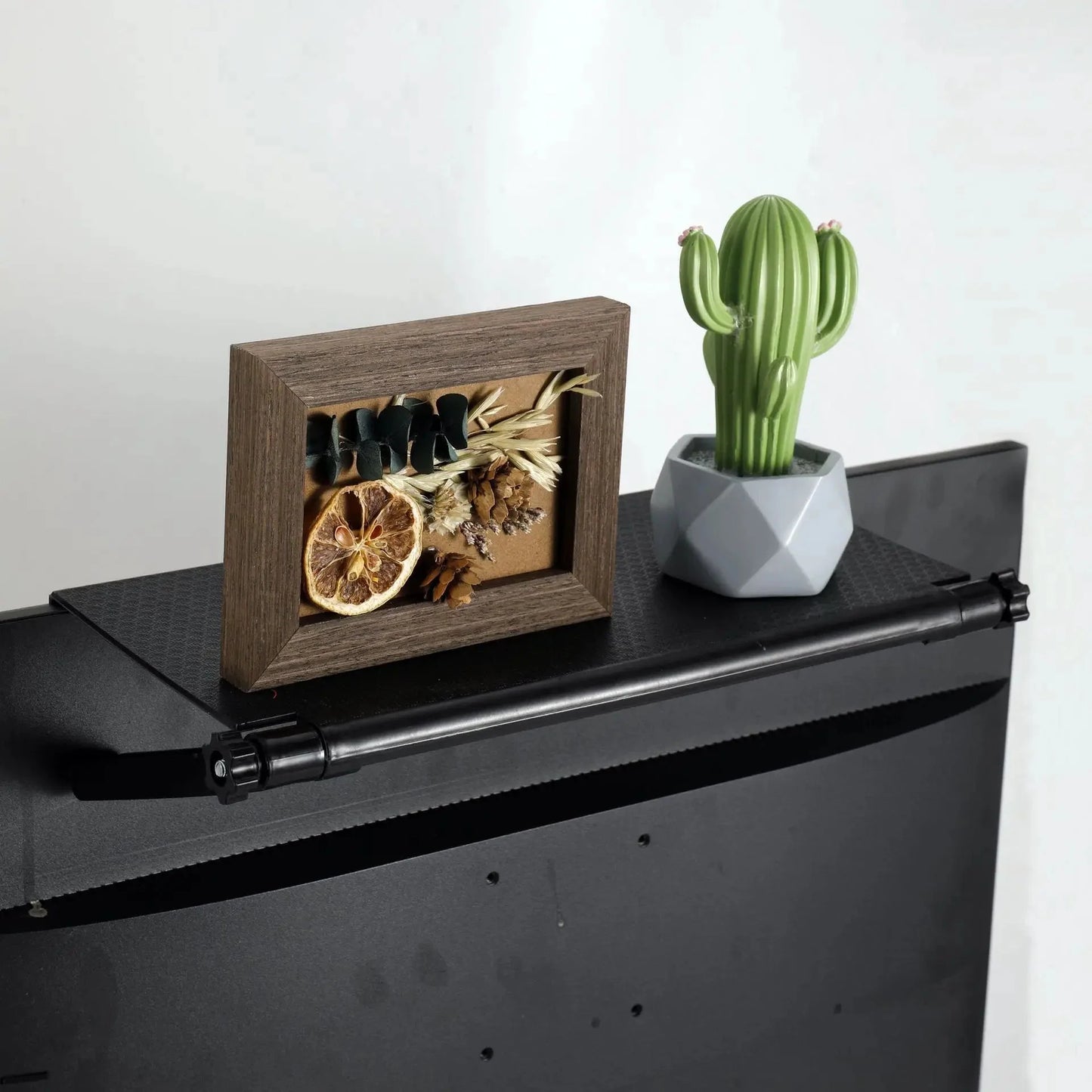 Computer TV Screen Shelf No Punching Router Set-top Box Shelf Desk Storage Rack