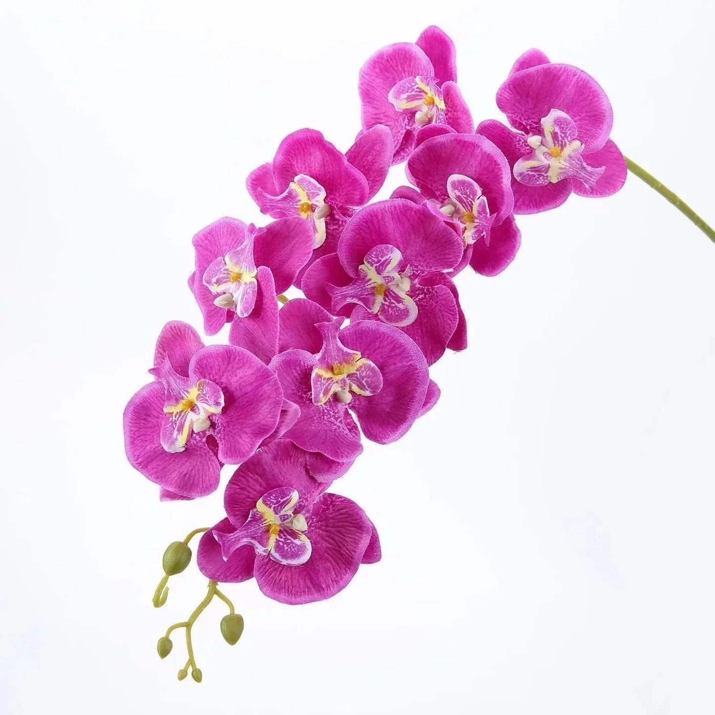 1Pcs Butterfly Orchid Artificial Flowers Orchid Phalaenopsis Fake Flowers Party Home Decor Garden Wedding Decoration Accessories