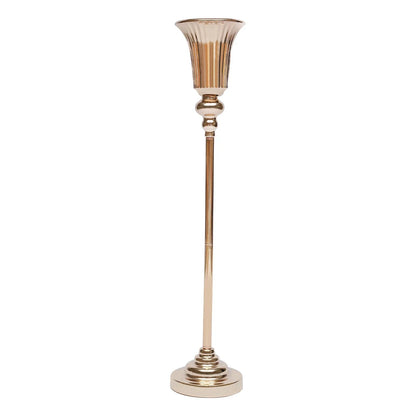 10Pcs Versatile Wedding stands Metal Trumpet Holders Vases For Weddings, Party Decorations