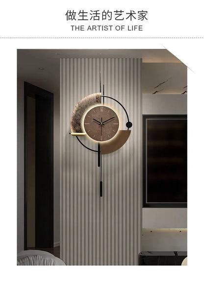 Voice Control Artist of Life Optional Luminous House Clock