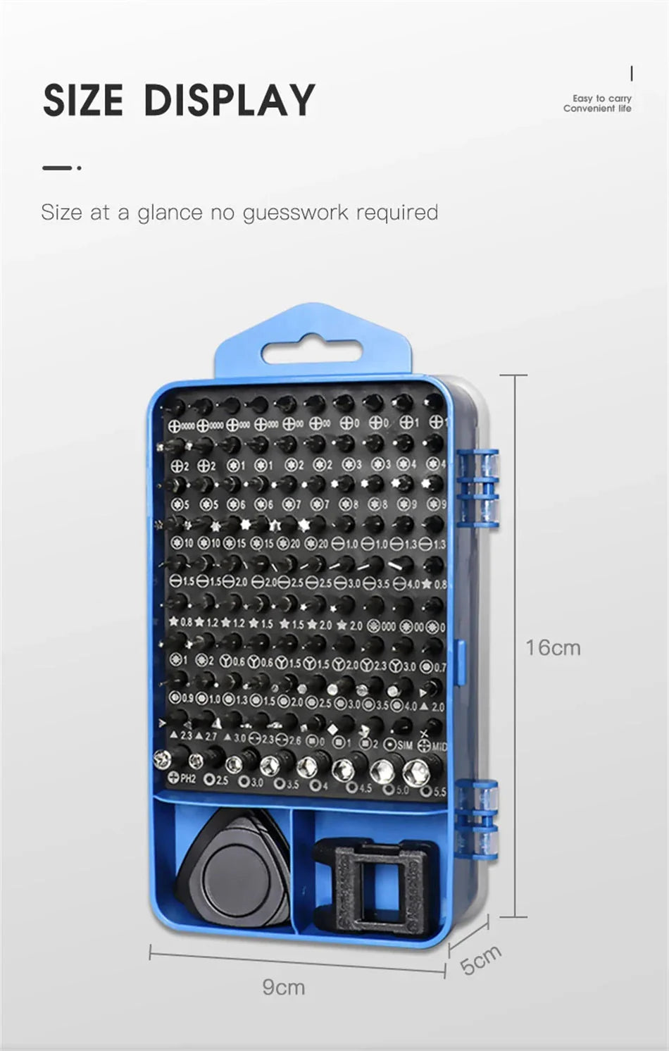 New 115 in 1 Professional Repair Tool Precision Screwdriver Set Magnetic Torx Hex Screw Driver Bits Kit for Xiaomi Mac PC iPhone