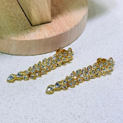 2025 New Fine Jewelry Set Luxury White Gold High Quality Geometric Crystal Luxury Necklace Bracelet Earrings Ring Gift for Women
