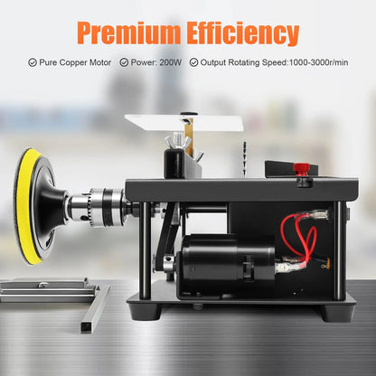 200W Cutting Tool Machine  Mini Table Saw  Multi-Functional Cutting Bench