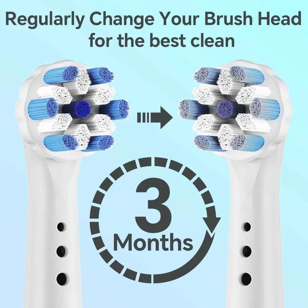 Compatible with Oral B iO Electric Toothbrush Replacement Brush Heads, Toothbrush Head Refills for iO 2 3 4 5 6 7 8 9 10 Series
