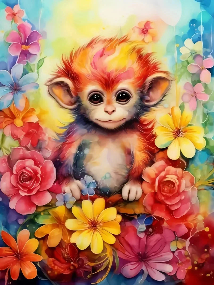 Full Set Picture by Number Dog Owl Animal for Adults DIY Frame Kits Drawing on Canvas Oil Painting Tiger Cat Home Decoration Art
