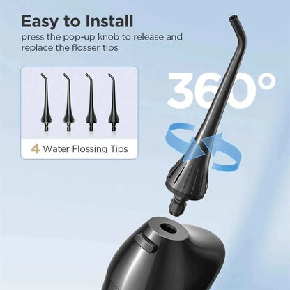 4 Pcs Water Flosser Replacement Tips For Mornwell F18/D52/F27/F09/F22/F23/F29/F32 Water Flosser Oral Irrigator