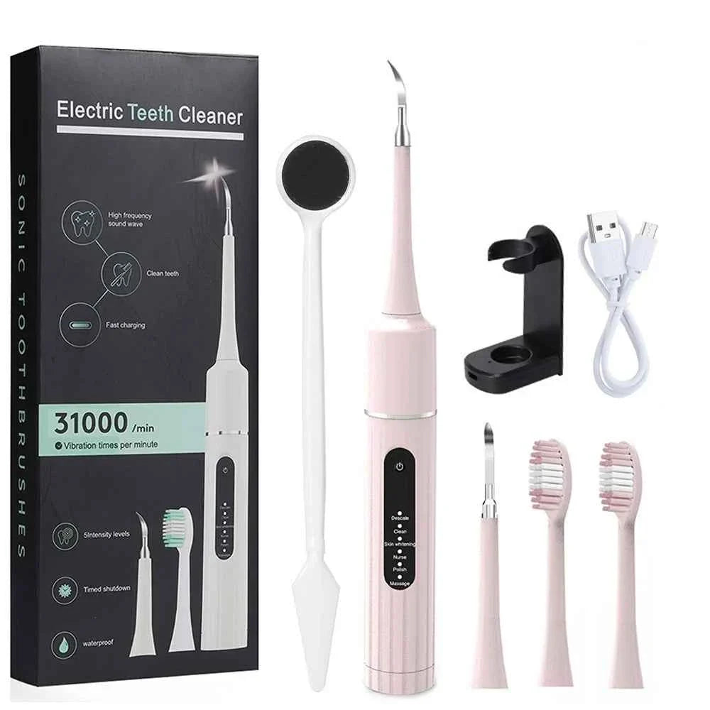 Sonic Electric Toothbrush -  home portable calculus removal care and toothbrush tool