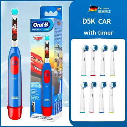 Oral B Electric Toothbrush for Kids Rotation Clean Teeth for Kids 3+ Soft Bristle for Child Waterproof Toothbrush