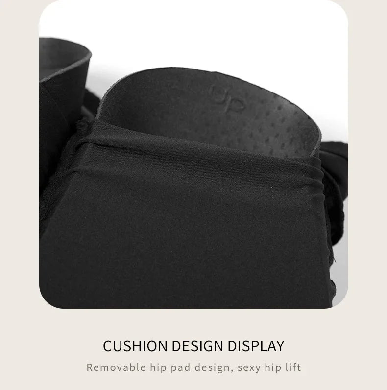 Women Butt Lifter Padded Lace Shapewear Thicker Butt Enhancer Control Panties Seamless Fake Buttock Underwear Big Booty Shorts