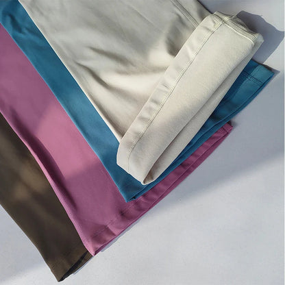 High-end Yoga Leggings Slim Yoga Pants High Waist Wide Leg Pants Bottoms Breathable Gym Casual Sports Bell Leggings Female