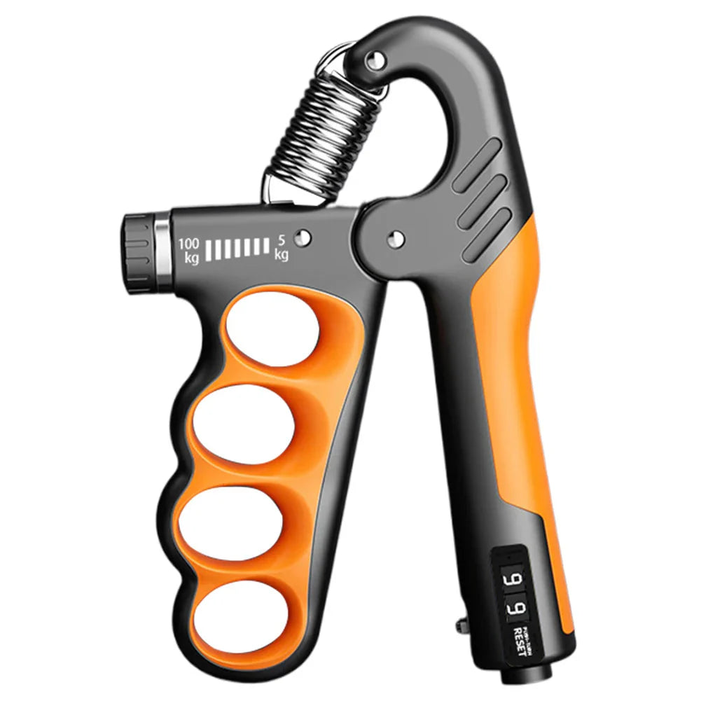 5-100 KG Grip Strength Trainer Non-Slip Gripper Stress Relief Adjustable Resistance for Musicians Athletes Hand Injury Recovery