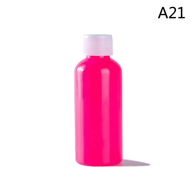 60ml/bottle acrylic paint 24Colors DIY Handmade Graffiti Bearbrick Statue Coloring Pigment Professional Paint Liquid Art Supplie