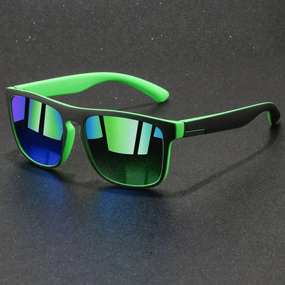 Fashion Vintage Square Sunglasses Men Women Fishing Driving Man Luxury Brand Designer Sun Glasses  Retro Eyewear UV400
