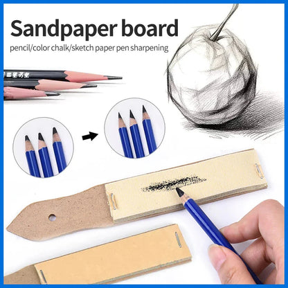 Blending Stumps and Tortillions Paper Art Blenders with Sandpaper Pencil Sharpener Pointer Artist Set For Art Drawing Supplies
