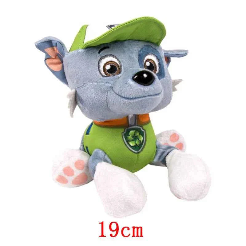 Paw Patrol Plush Toy Action Figure Ryder Marshal Zuma Everest Cartoon Model Two postures Plush Toy Children's Birthday Party Gif