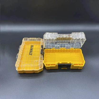 DEWALT Original TSTAK Yellow Tool Accessories Storage Box Drill Bit Support Containment Mini Tough Case