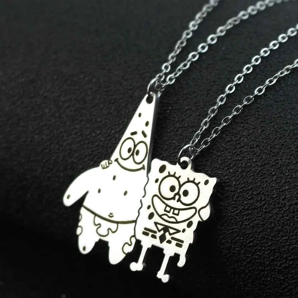 Spongebob & Patrick BFF Necklaces