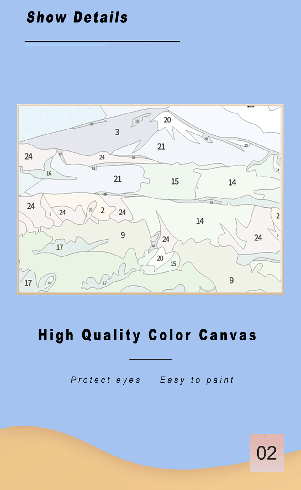 Painting by Numbers For Adult abstract dog  Dropshipping Canvas Oil Paint by Number Home Decor