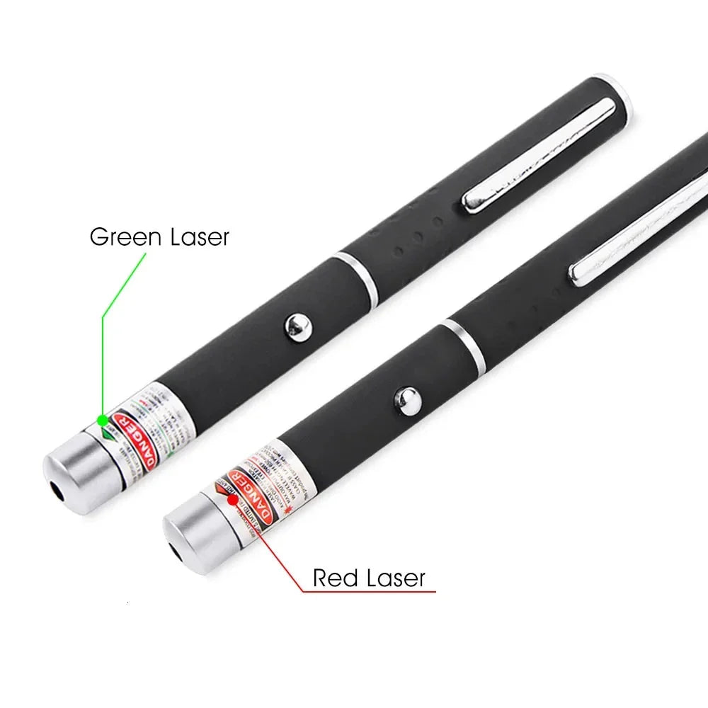 3-in-1 RGB Laser Pointer Flashlight - High-Visibility Green, Blue, and Red Indication Light for Presentations & Classroom