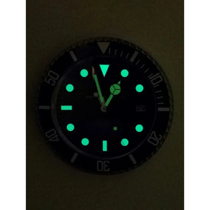 Metal Creative Art Design Digital Luminescent Clock 13"