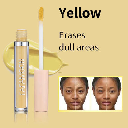 7-color Concealer Eye Dark Circles Red Spots Acne Marks Cover Liquid Concealer Face Foundation Correcting Skin Color Cosmetics