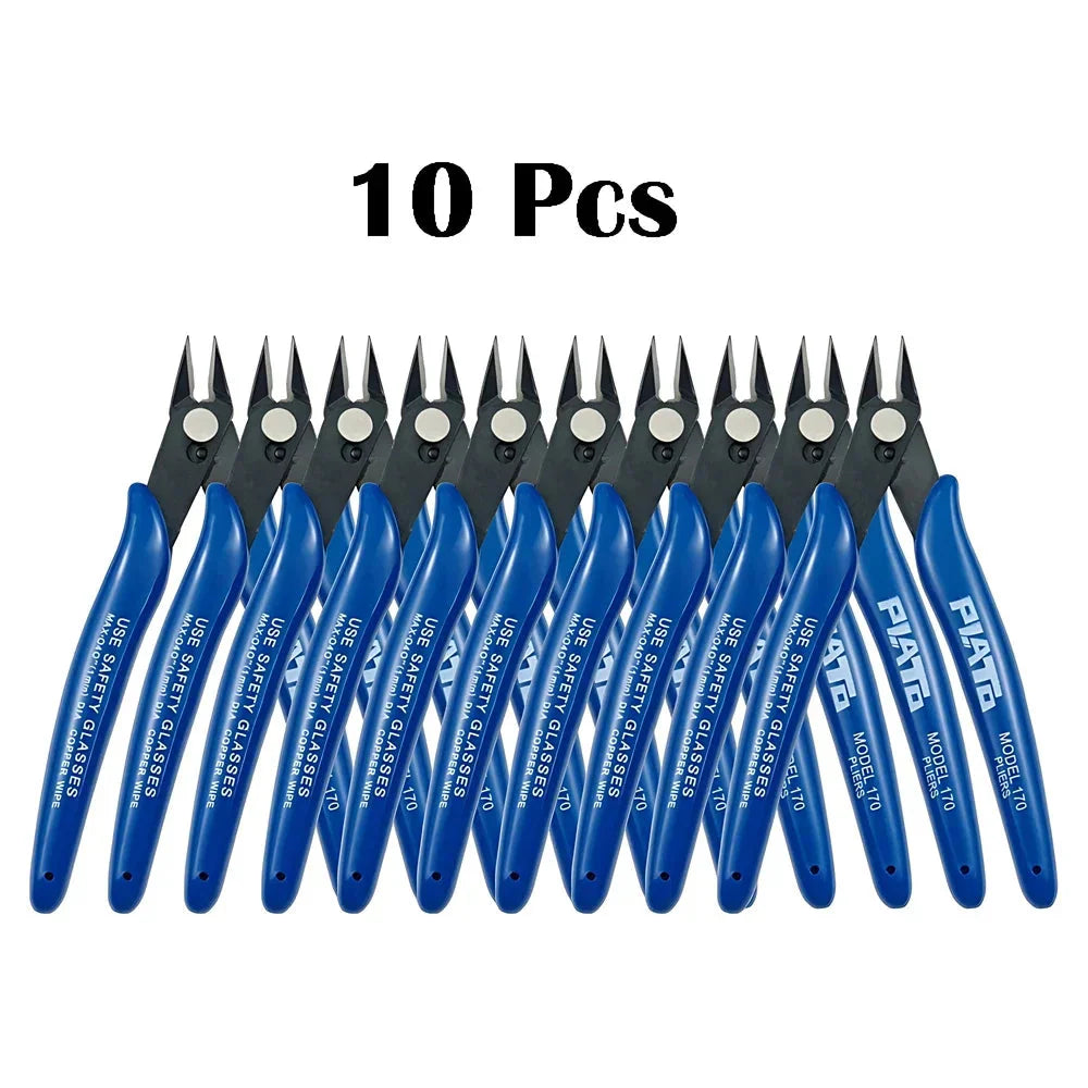1/5/10/20pcs PLATO 170 Wishful Clamp DIY Electronic Diagonal Pliers Side Cutting Nippers Wire Cutter 3D Printer Parts