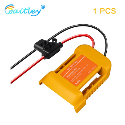 External Battery Adapter Converter for DEWALT 18V/20V/54V Battery DIY Power Tool box mod Plug accessories kit electric extension